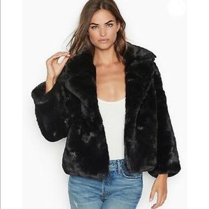 VS Faux Fur Jacket nwot